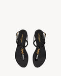 Cassandra patent leather sandals